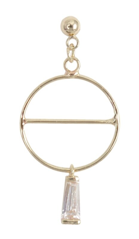 WS Kennedy Drop Earring Gold - Ohrringe in Gold
