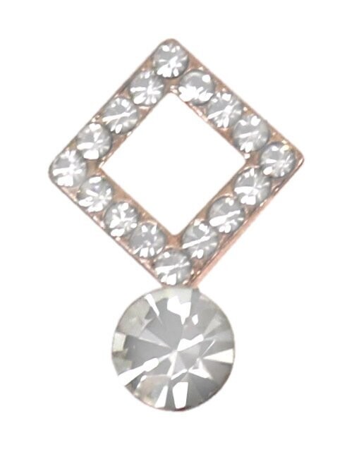WS Everly Diamante Rose Gold Earring - Ohrringe in Rose Gold