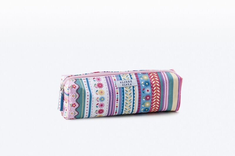Pencil Case Daisy Multi Stripe Pencil Case Daisy Multi Stripe
