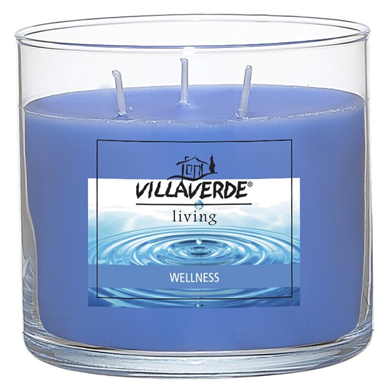 ​3-Docht Duftkerze Wellness