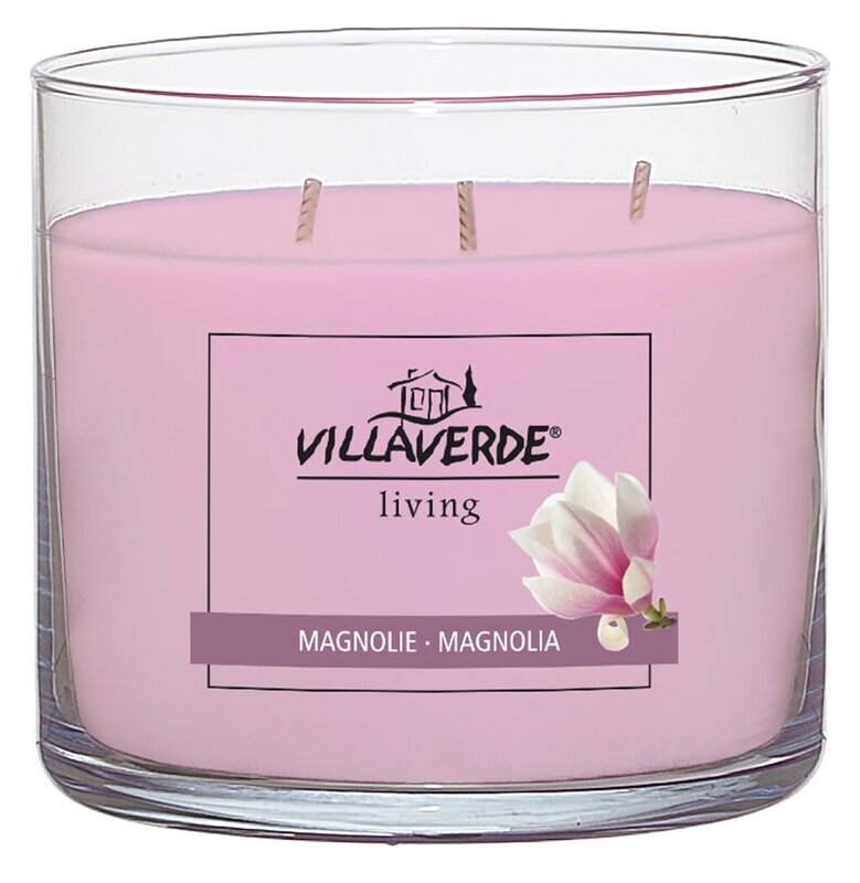 3-Docht Duftkerze Magnolie