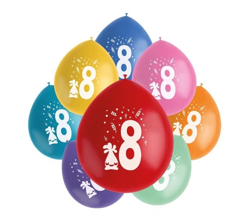 Luftballons 8er Nr. 8