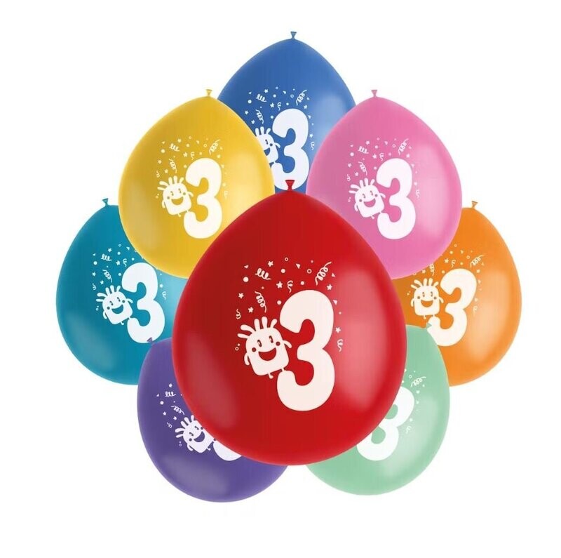 Luftballons 8er Nr. 3