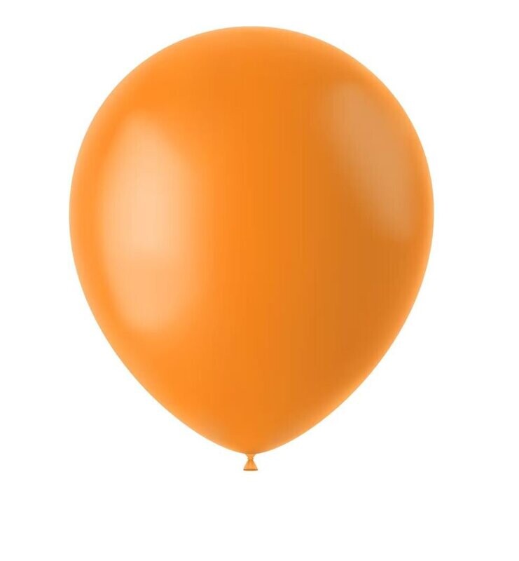 Luftballon 33 cm Orange 10er Packung