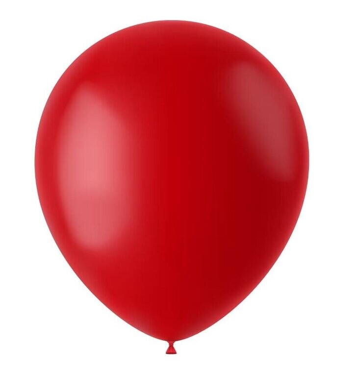 Luftballon 33 cm Rot 10er Packung
