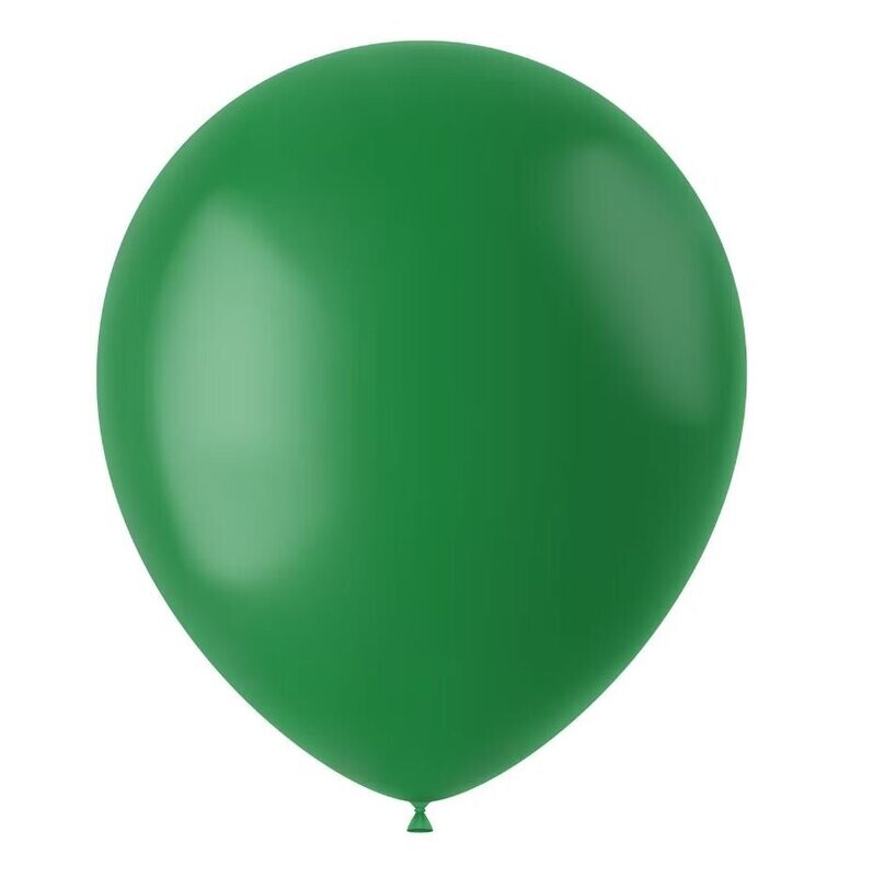 Luftballon 33 cm grün 10er Packung