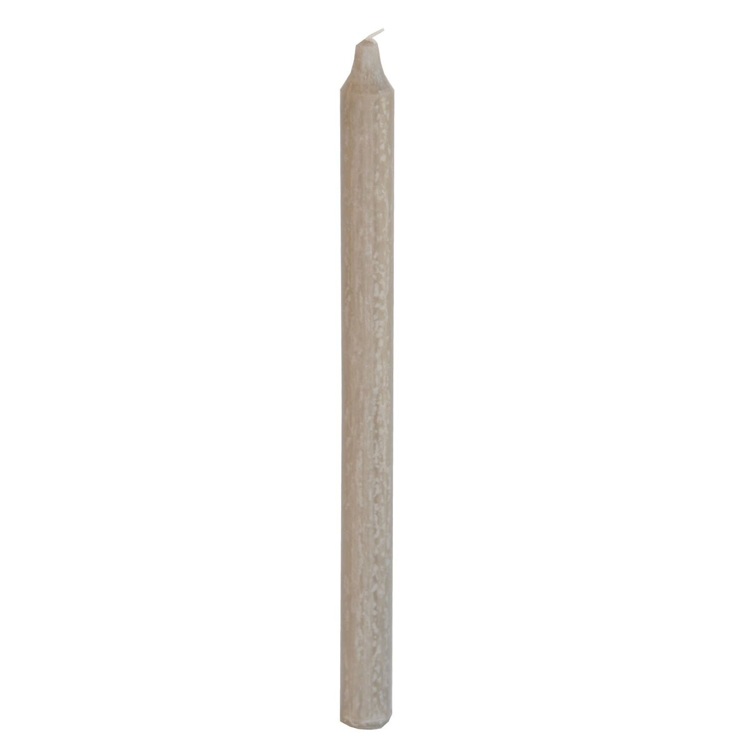 Stabkerze Grau 29 cm