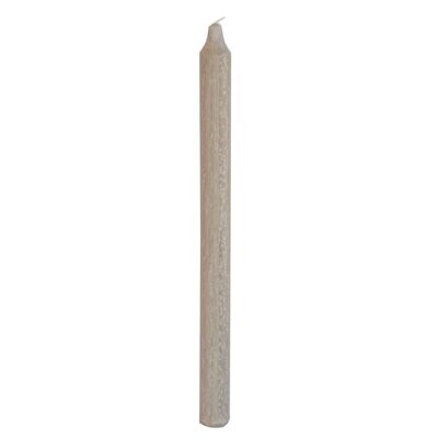 Stabkerze Grau 29 cm