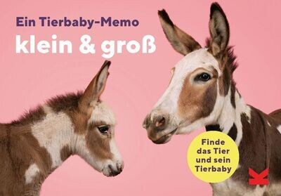 klein & groß, Ein Tierbaby Memo