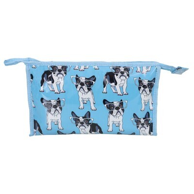 WS French Bulldog Blue Soft Sided A-line Cos Bag