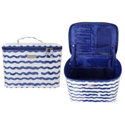 WS Wavy Stripe Large Beauty Case