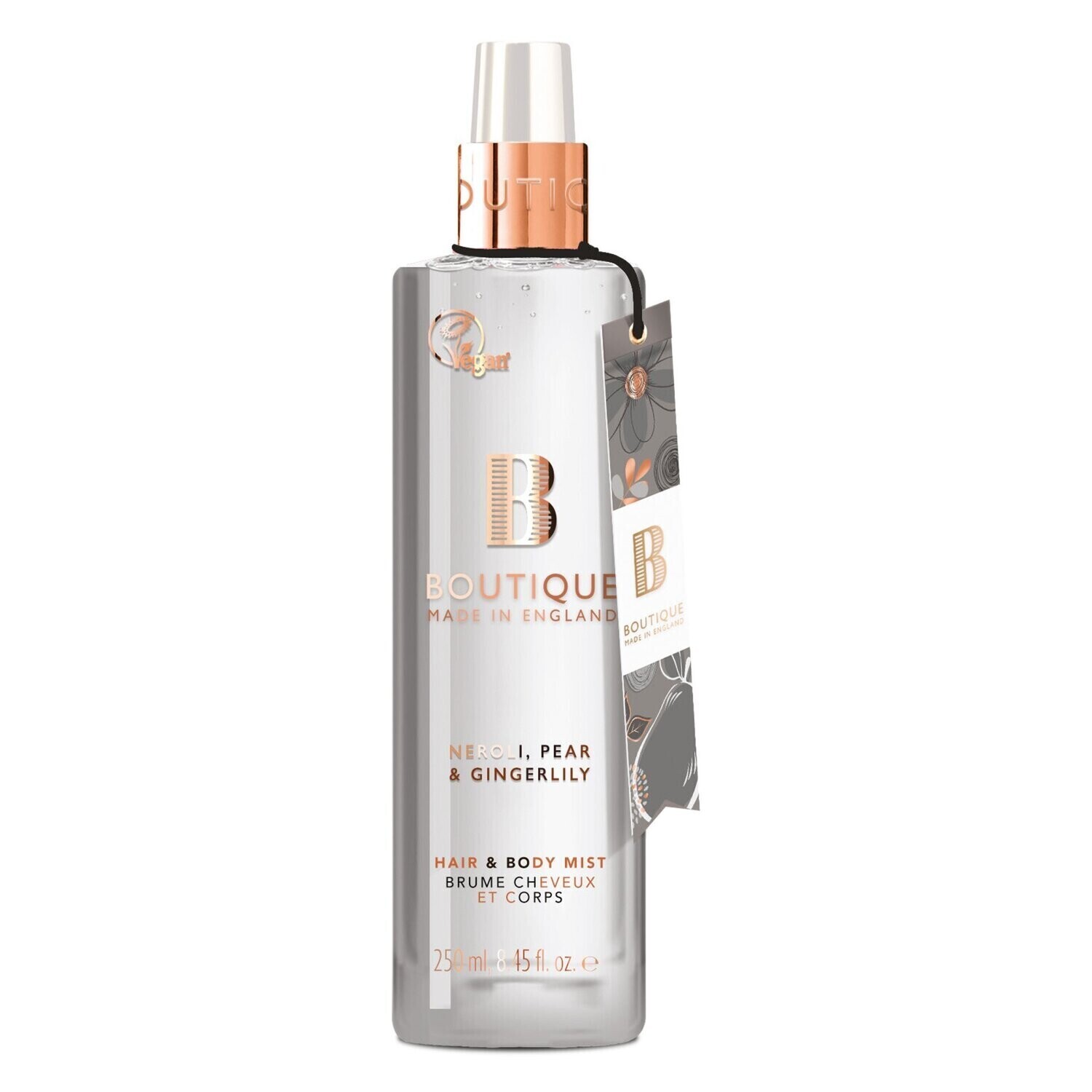Grace Cole Boutique Neroli, Pear & Gingerlily Hair & Body Mist 250ml