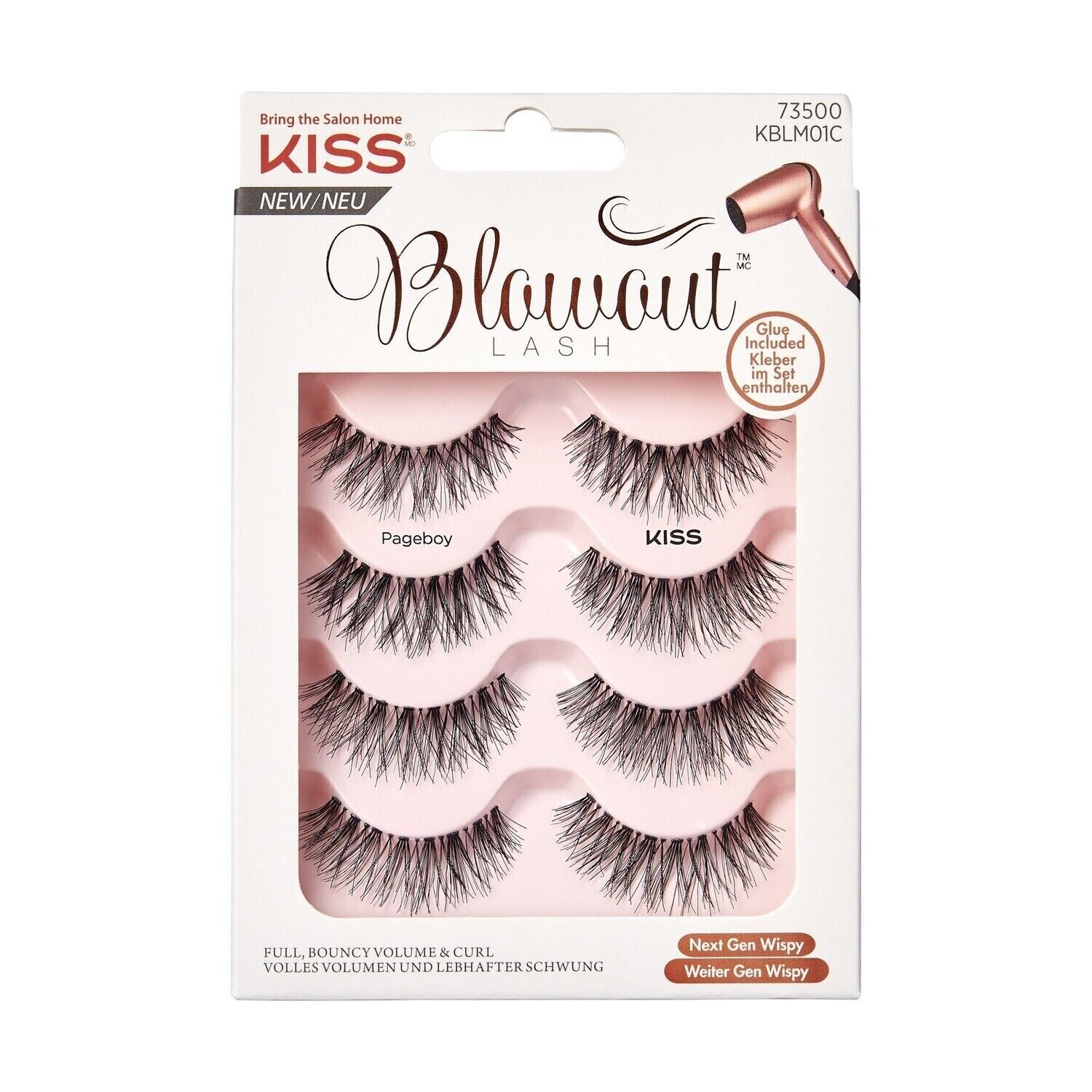 Blowout Lash Multi Pack (4 Paare) - Pageboy