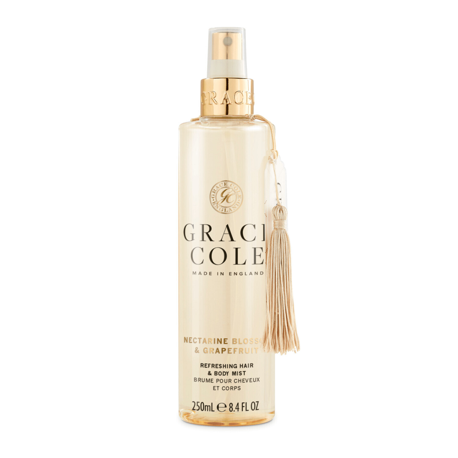 Grace Cole Boutique Nectarine Blossom & Grapefruit Hair & Body Mist 250ml