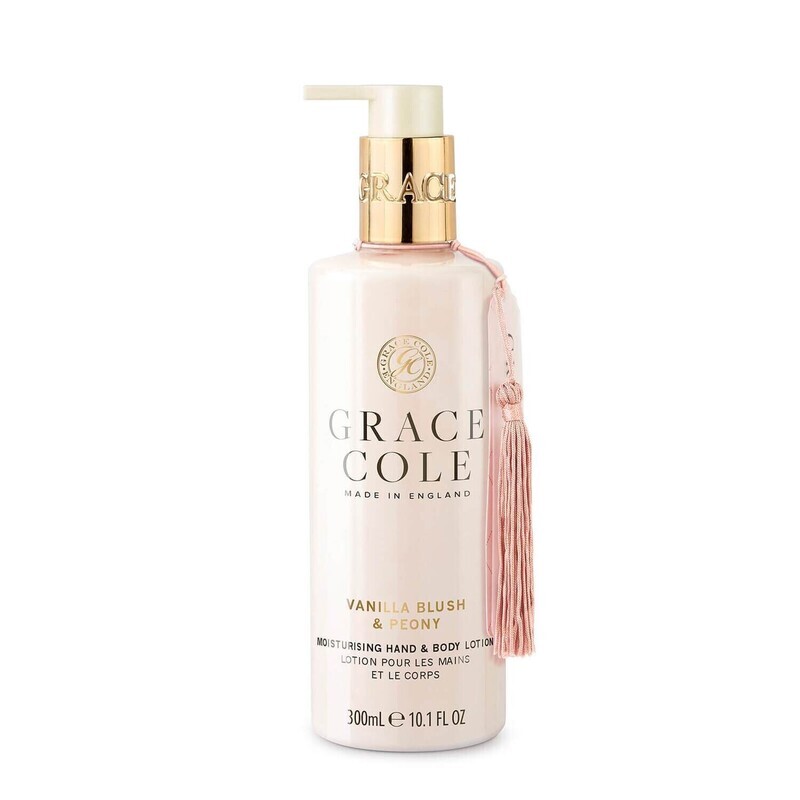 Grace Cole Boutique Vanilla Blush & Peony Hand & Body Lotion 300ml