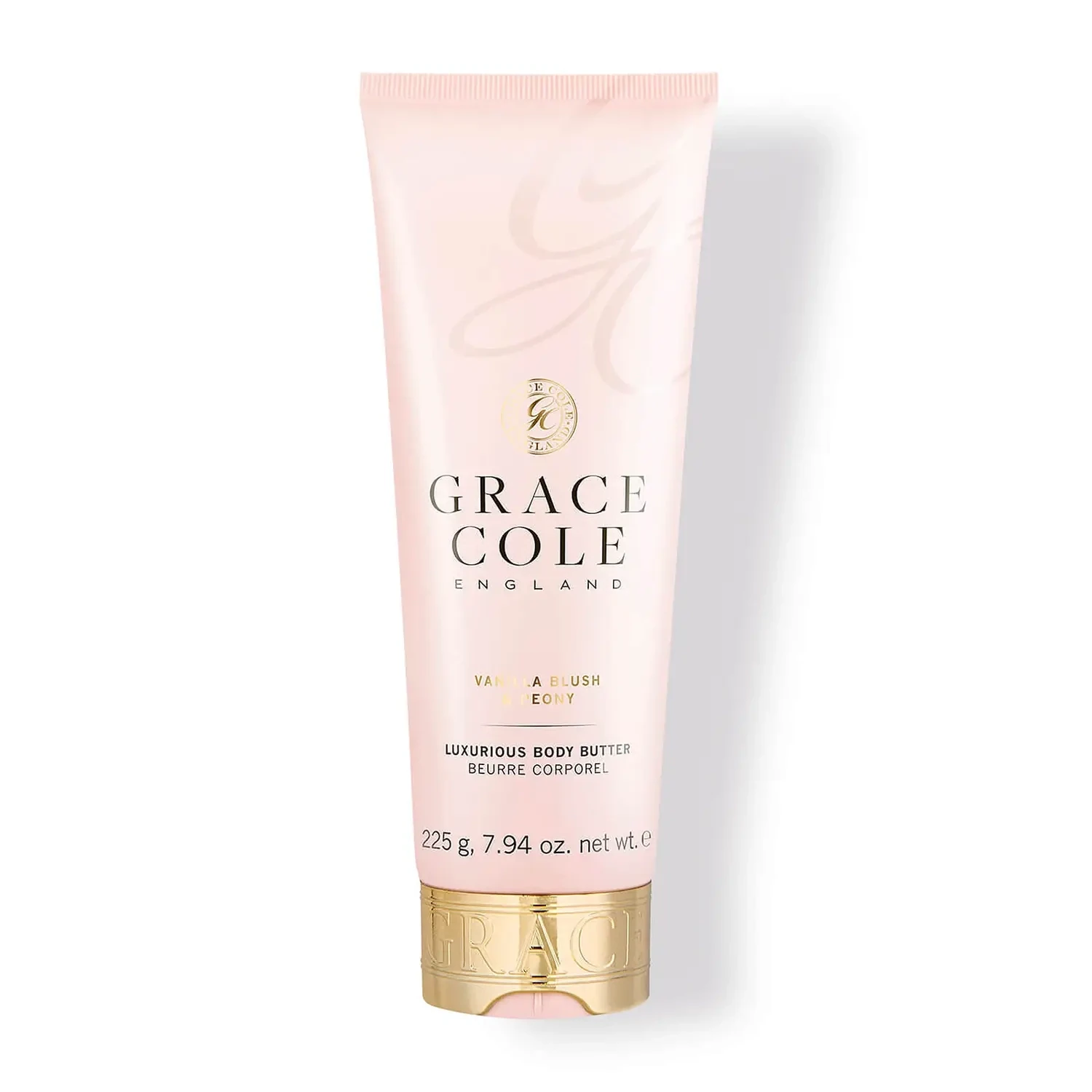 Grace Cole Boutique Vanilla Blush and Peony Body Butter 225g
