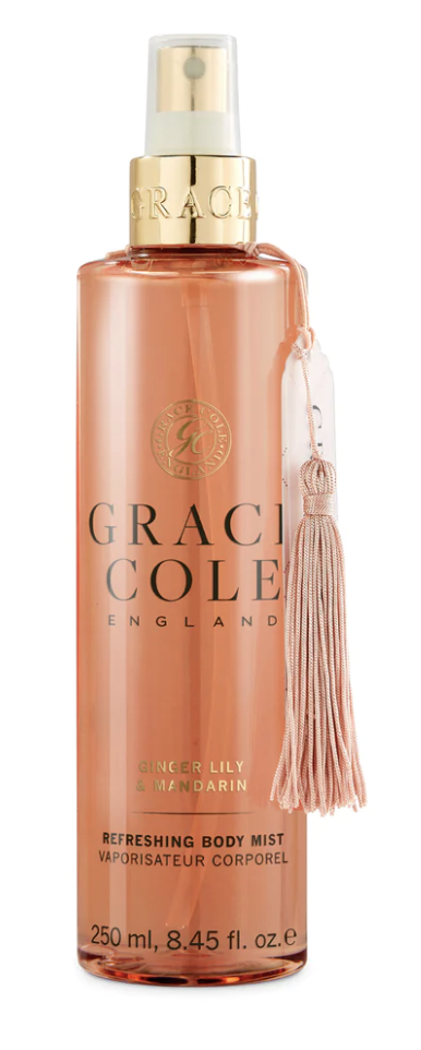 Grace Cole Boutique Ginger Lily & Mandarin Hair & Body Mist Spray 250ml