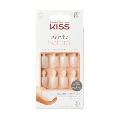 Salon Acrylic Natural Nails - Brief Encounter