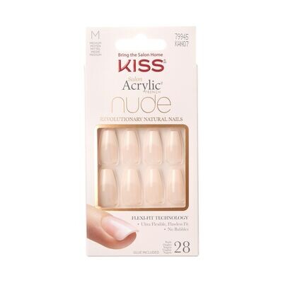 Salon Acrylic Nude Nails - Leilani