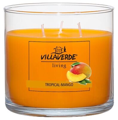 3-Docht Duftkerze Tropical Mango