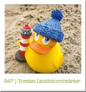 Ente Latex Leuchtturmwächter
