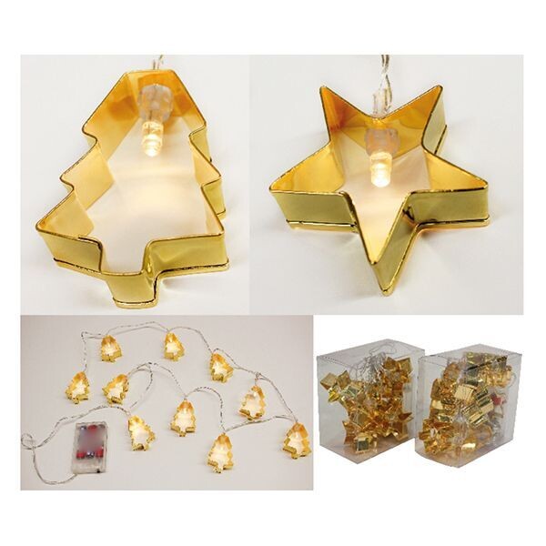 LED Lichterkette Metall