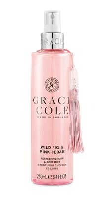 Grace Cole Boutique Wild Fig & Pink Cedar Hair & Body Mist 250ml