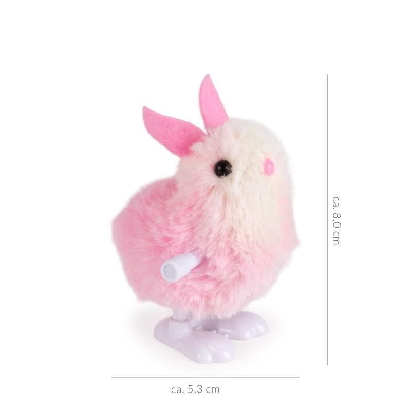 Aufzieh Hase Pink