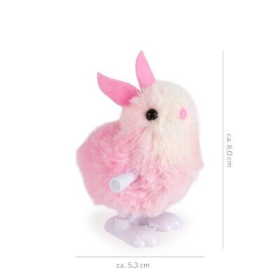 Aufzieh Hase Pink