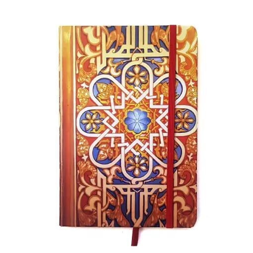 Buntglas-Notizbuch
