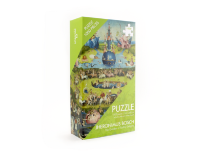 Puzzle, 1000 Teile, Jheronimus Bosch, Der Garten der Lüste