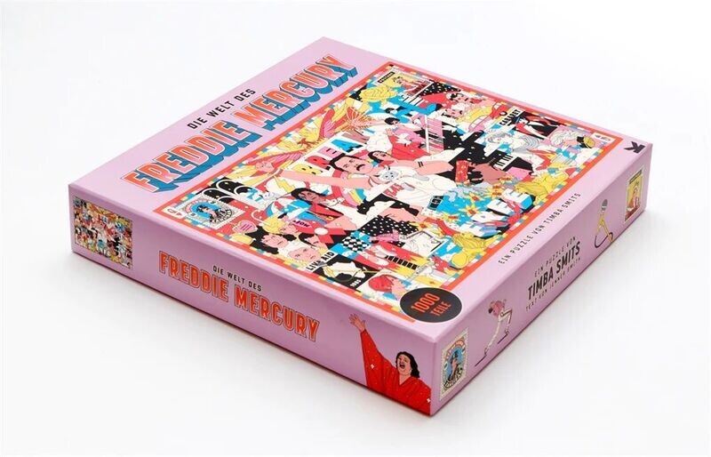 Die Welt des Freddie Mercury Puzzle