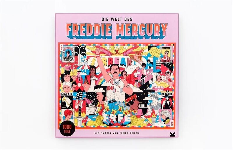 Die Welt des Freddie Mercury Puzzle