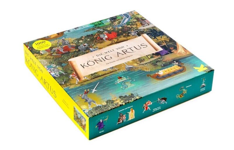 Die Welt von König Artus Puzzle