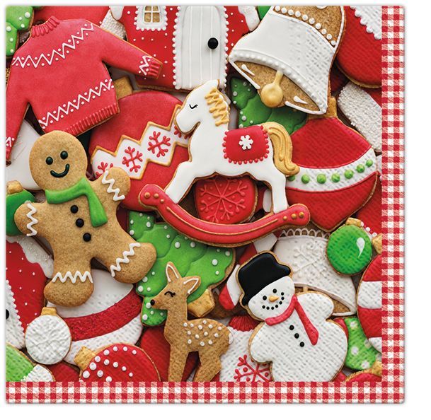 Serviette Gingerbread Clothes