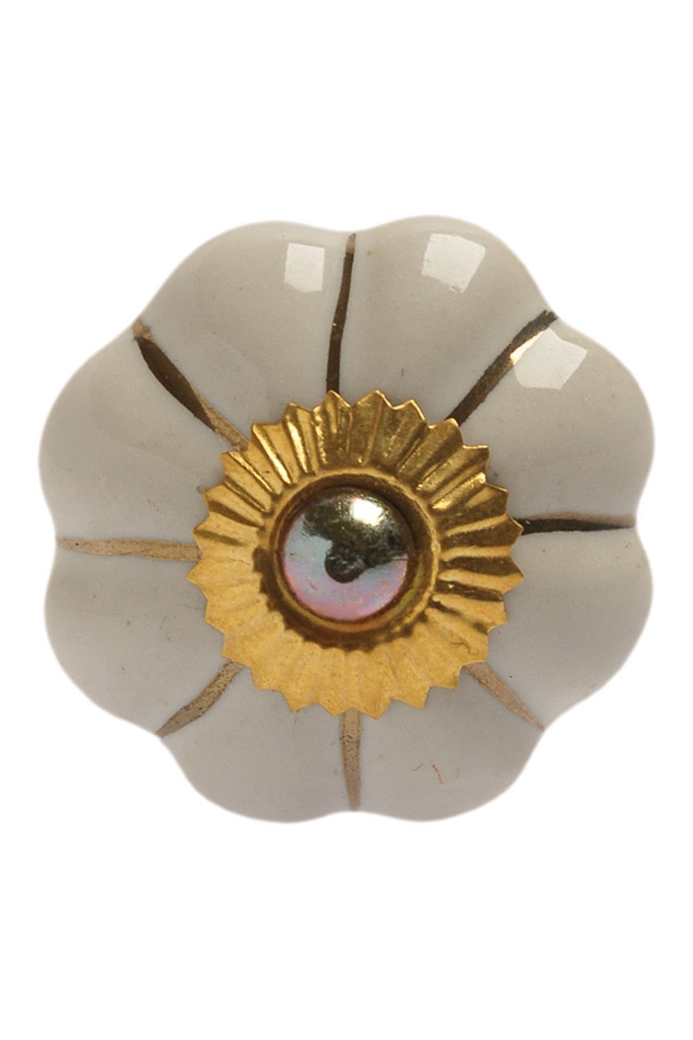 Möbelknauf Beige