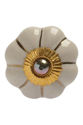 Möbelknauf Beige