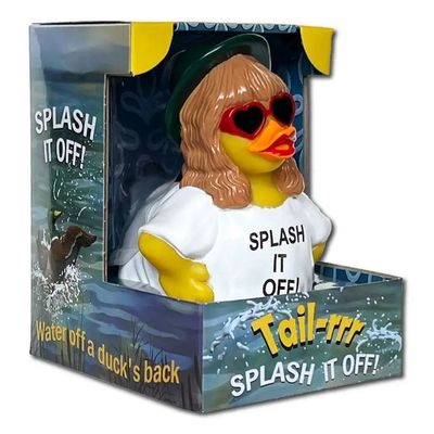 Badeente Tail-rrr - Spritz es ab!