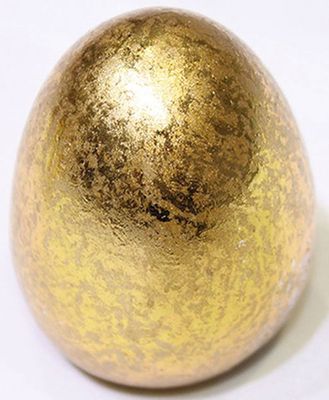 Osterei Gold