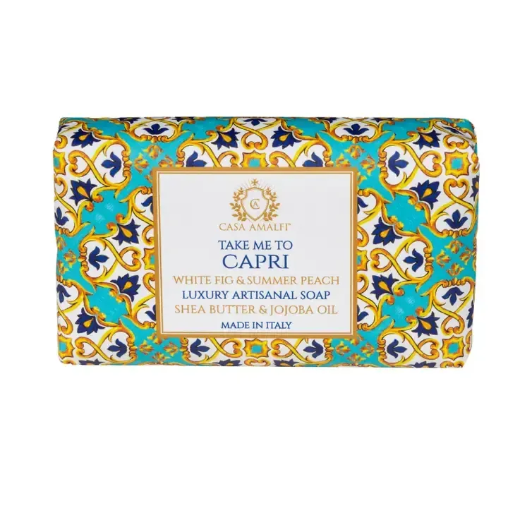 Seife Take Me To Capri mit weißen Feigen und Sommerpfirsich