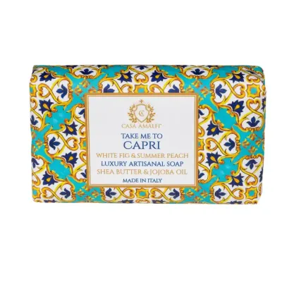Seife Take Me To Capri mit weißen Feigen und Sommerpfirsich