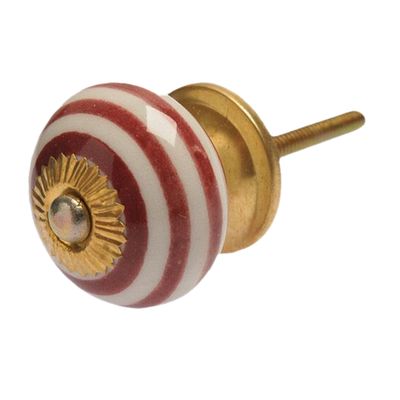 Knauf rot/weiß Nr. 35