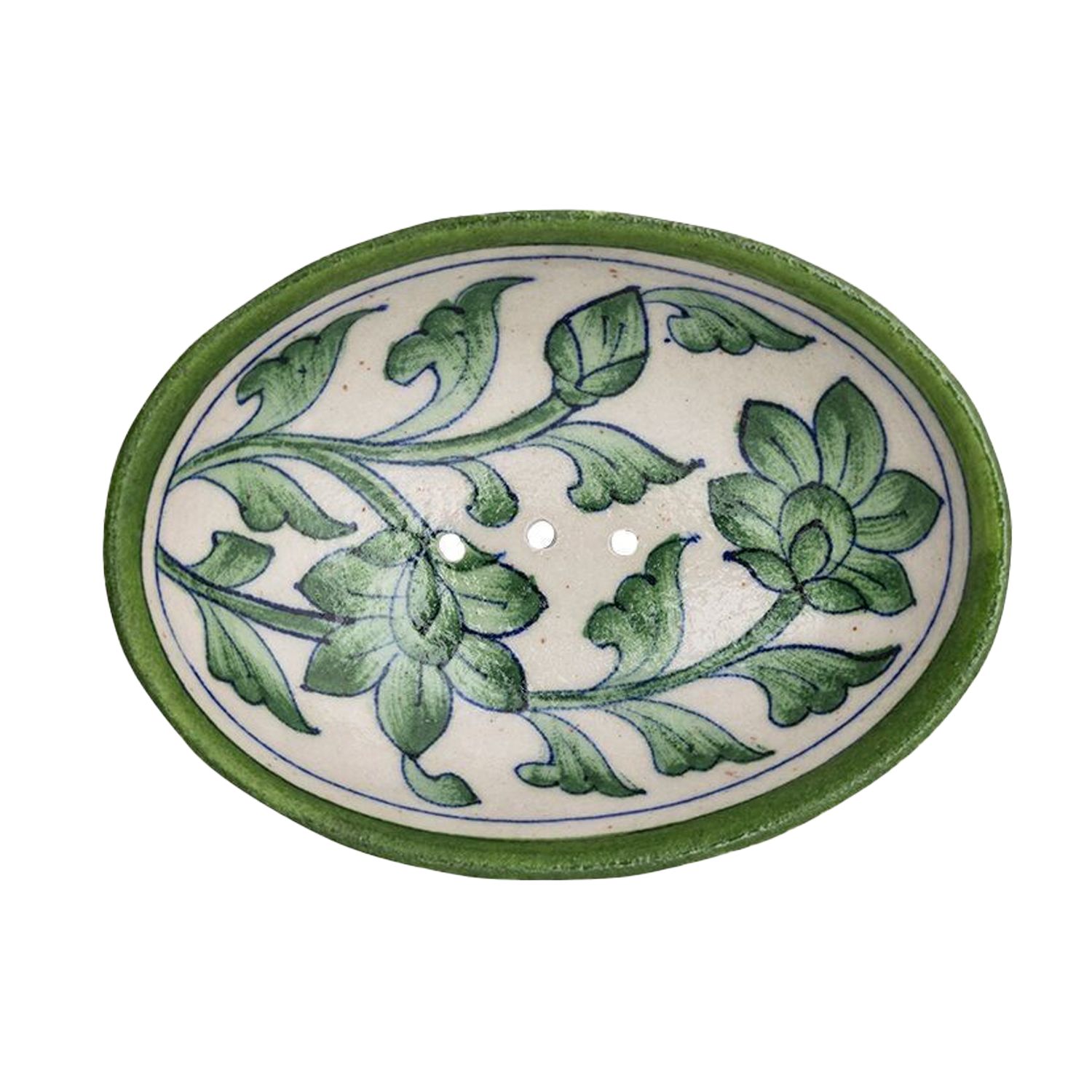 Seifenschale BLUE POTTERY Grün