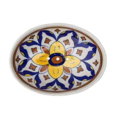Seifenschale BLUE POTTERY Blume