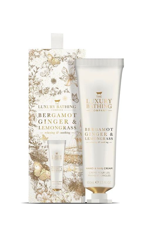 Geschenkset Bergamot, Ginger & Lemongras Handcreme