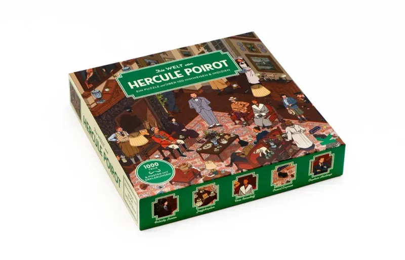 Die Welt von Hercule Pirot Puzzle