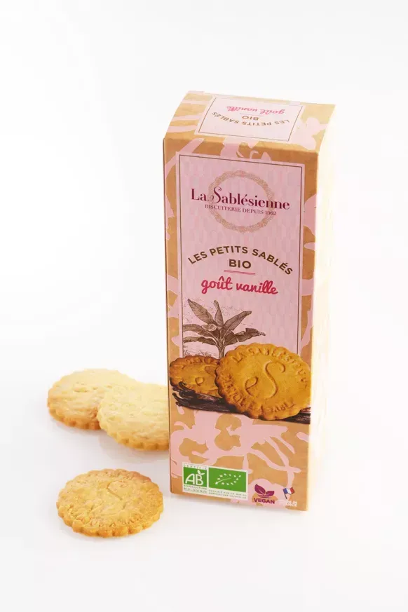 Shortbread Cookies Bio & vegane Vanille 110g