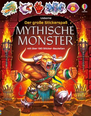 Der große Stickerspaß: Mythische Monster Der große Stickerspaß: Mythische Monster