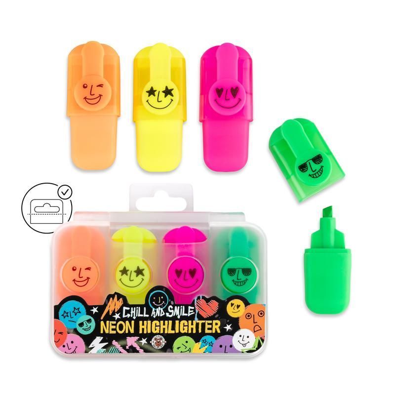 CS Neon-Highlighter 4er-Set