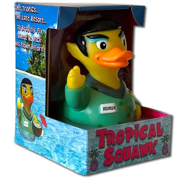 Tropical Squawk Limited Edition Rubber Duck